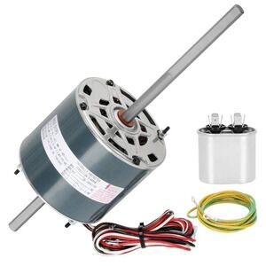 RV AC Fan Motor Replaces Fasco D1092, 1468-306, 7855MVA-A11U, Y6L457D01L, 1468A3